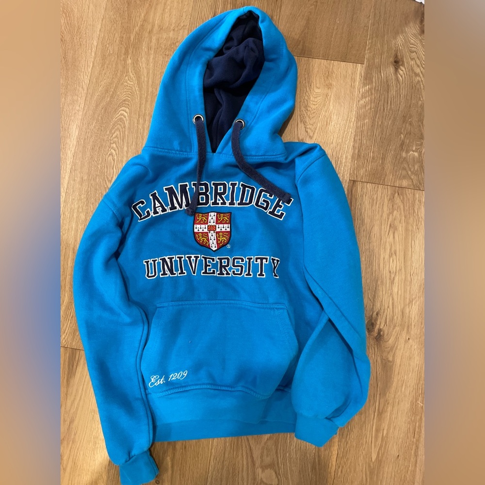 Authentic vintage Cambridge university blue Jodie sweatshirt size large